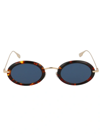 Shop Dior Hypnotic2 Sunglasses In 2ika9 Hvna Gold