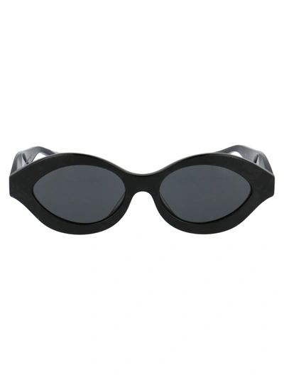 Shop Alain Mikli N 862 Sunglasses In 003/87 Noir Mikli