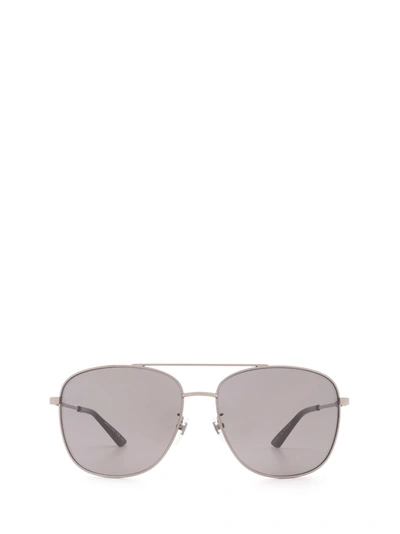 Shop Gucci Gg0410sk Silver Sunglasses In 2