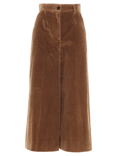 Shop Dolce & Gabbana Pants In Brown