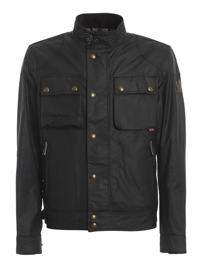 Shop Belstaff Racemaster Jacket In Black