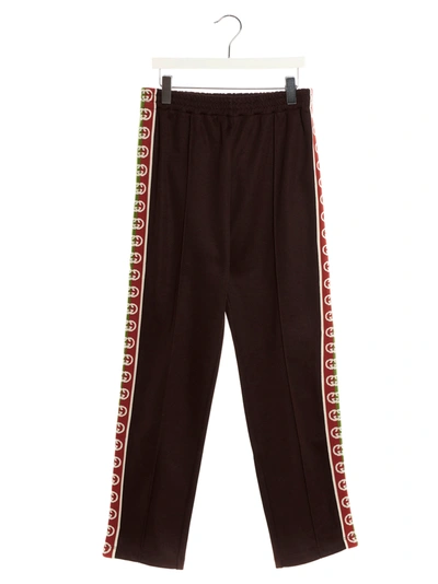 Shop Gucci Sweatpants In Multicolor