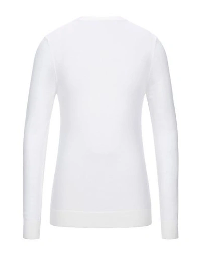 Shop Balmain Sweaters In Ivory