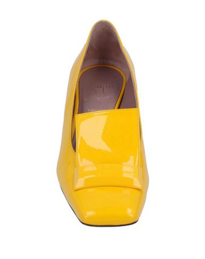 Shop Rayne Woman Loafers Yellow Size 6 Soft Leather