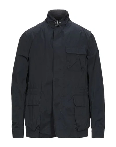 Shop Geospirit Jackets In Dark Blue