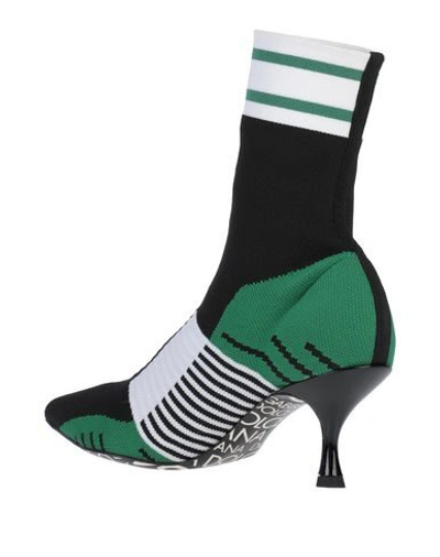 Dolce & Gabbana Ankle Boots In Green