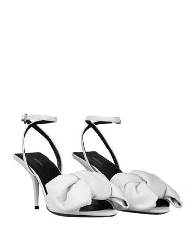 Shop Balenciaga Sandals In White