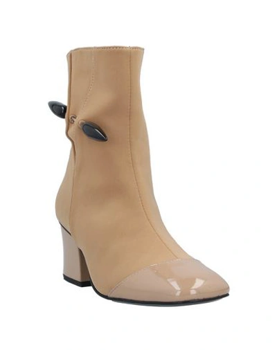 Shop Dorateymur Ankle Boots In Sand