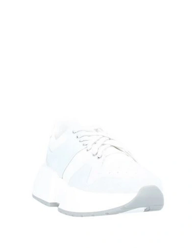 Shop Mm6 Maison Margiela Sneakers In Light Grey