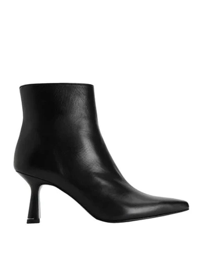 Shop 8 By Yoox Ankle Boots In Black