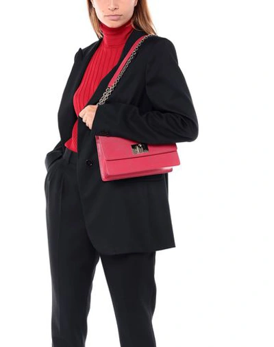 Furla Red 1927 Mini Crossbody Bag In Garnet