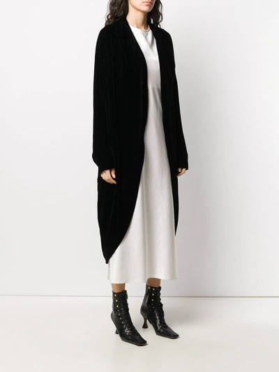 Shop Haider Ackermann Kimono Coat In Black
