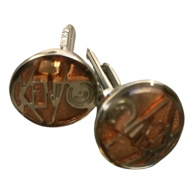 Pre-owned Kenzo Metal Cufflinks