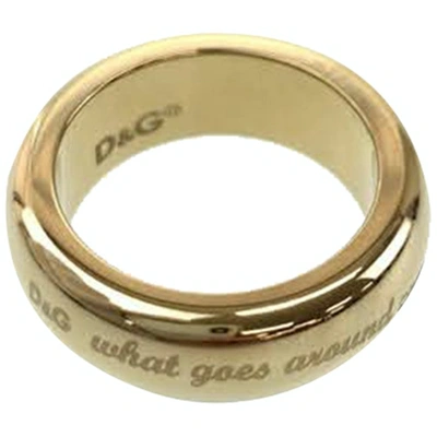 Pre-owned Dolce & Gabbana Gold Metal Ring