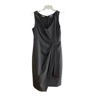 Pre-owned Paul Smith Wool Mid-length Dress In Grey