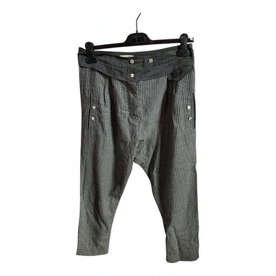 Pre-owned Hoss Intropia Trousers In Grey