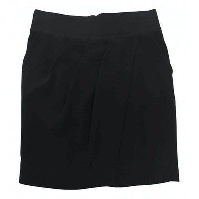 Pre-owned Club Monaco Mid-length Skirt In Black