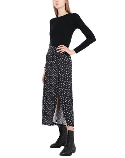 Shop Ninety Percent Long Skirts In Black