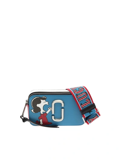 Shop Marc Jacobs Peanuts Bag In Blue White And Red