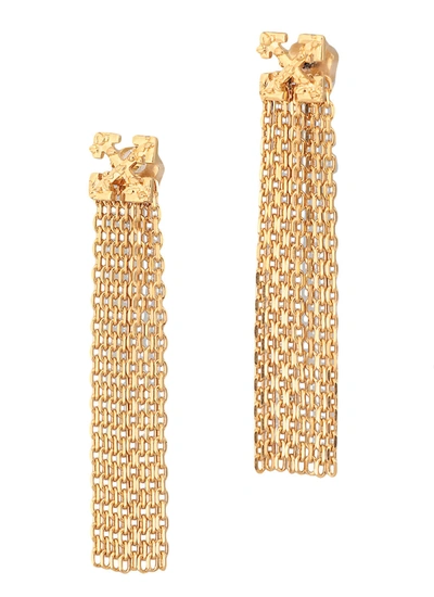 Shop Off-white Mini Arrows Earrings In Gold No C