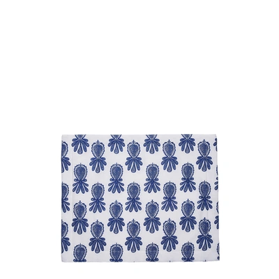 Shop La Doublej Tablemat Set Of 2 (35x45) In Pineapple Blu