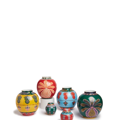 La Doublej Bubble Vase In Pineapple Giallo