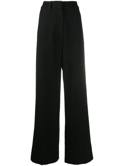 Shop Ann Demeulemeester High-waist Trousers In Black