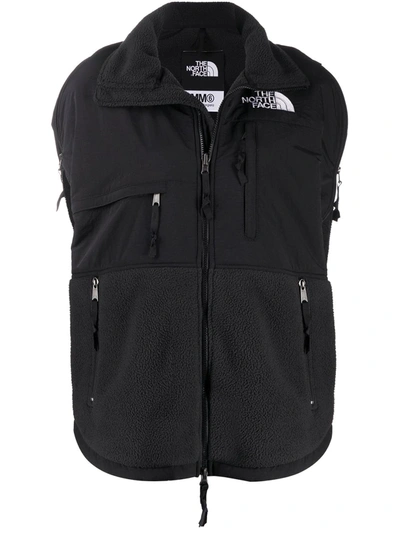 Shop Mm6 Maison Margiela X The North Face Circle Jacket In 900black