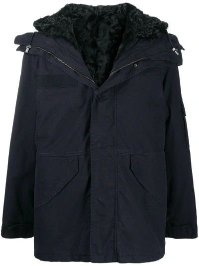 FUR LINED RAIN COAT