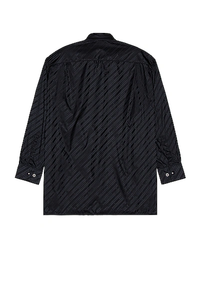 Shop Givenchy Chain Shirt In Black