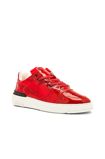 Shop Givenchy Wing Low Top Sneaker With Logo In Red