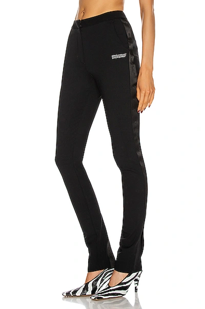 Shop Off-white Basic Tailored Pant In Black
