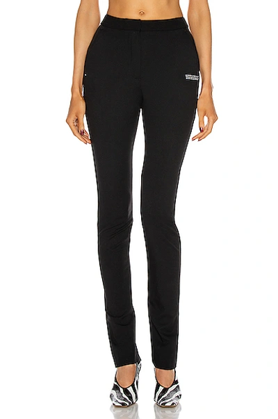 Shop Off-white Basic Tailored Pant In Black
