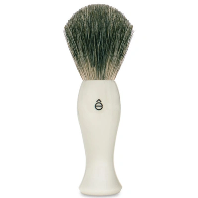 Shop Eshave Long Shave Brush Plastic Handle White