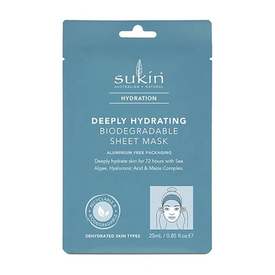 Shop Sukin Hydration Deeply Hydrating Sheet Mask Sachet 200ml (pack Of 8)