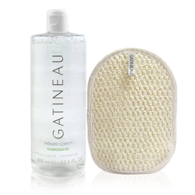 Shop Gatineau Therapie Corps Energisante Shower Gelee With Body Buffing Mitt