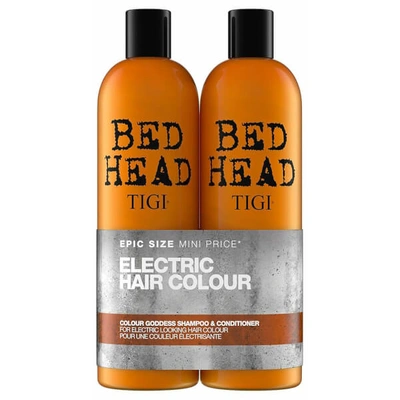 Shop Tigi Bed Head Colour Goddess Oil Infused Shampoo And Conditioner For Coloured Hair 2 X 750ml (worth