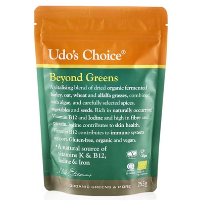 Shop Udo's Choice Organic Beyond Greens 255g (worth $46.00)