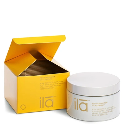 Shop Ila-spa Body Cream For Vital Energy 7oz