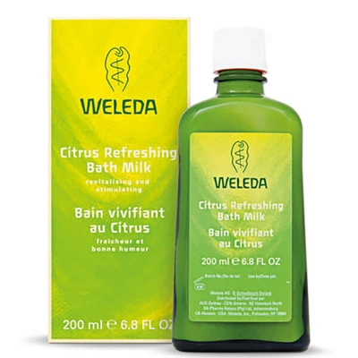 Shop Weleda Citrus Refreshing Bath Milk (200ml)
