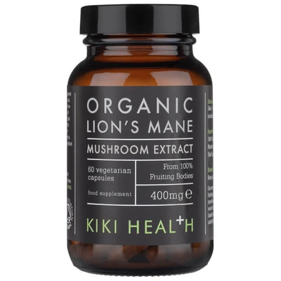 Shop Kiki Health Organic Lion's Mane Extract Mushroom (60 Vegicaps)