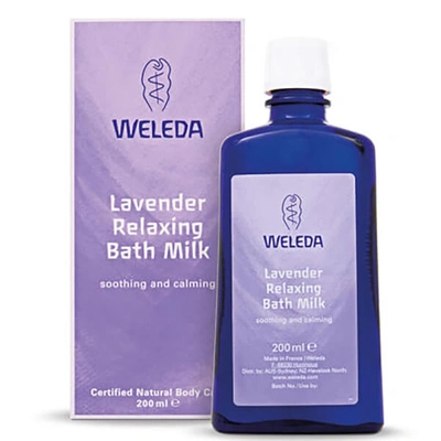 Shop Weleda Lavender Relaxing Bath Milk (200ml)