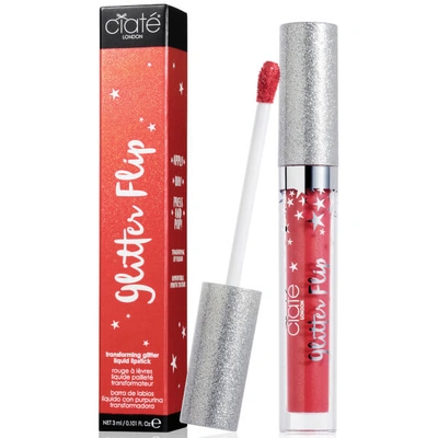Shop Ciate London Glitter Flip Lipstick - Trouble