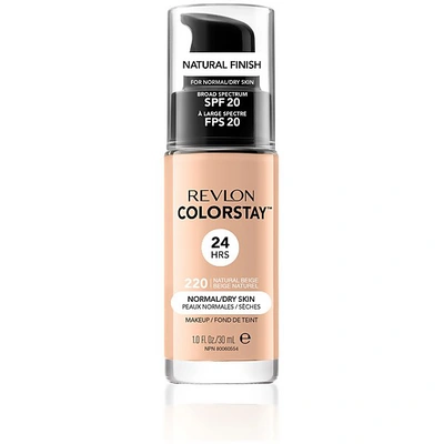 Shop Revlon Colorstay Make-up Foundation For Normal/dry Skin (various Shades) - Natural Beige
