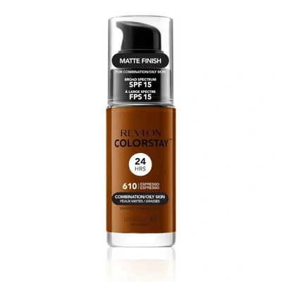 Shop Revlon Colorstay Make-up Foundation For Combination/oily Skin (various Shades) - Espresso