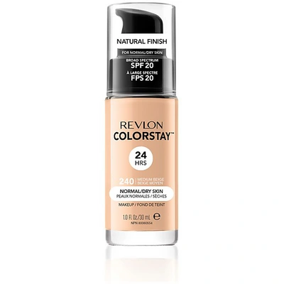 Revlon Colorstay Make-up Foundation For Normal/dry Skin (various Shades) -  Medium Beige In 20 Medium Beige | ModeSens