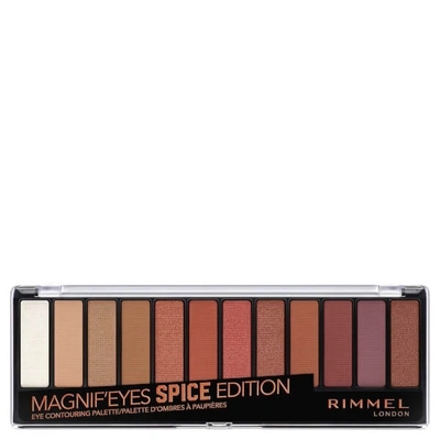 Shop Rimmel Magnif'eyes 12 Pan Shade Palette 14g - Spice