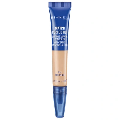 Shop Rimmel Match Perfection Concealer 7ml (various Shades) - Porcelain