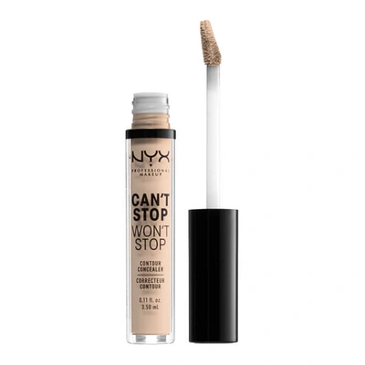 Nyx Professional Makeup Can't Stop Won't Stop Contour Concealer (various Shades) - Alabaster In Alabaster