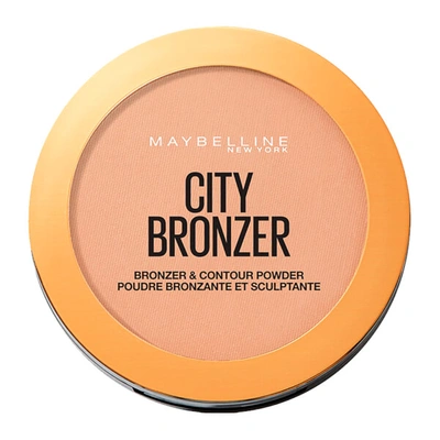 Shop Maybelline City Bronzer And Contour Powder 8g (various Shades) - 200 Light Shimmer